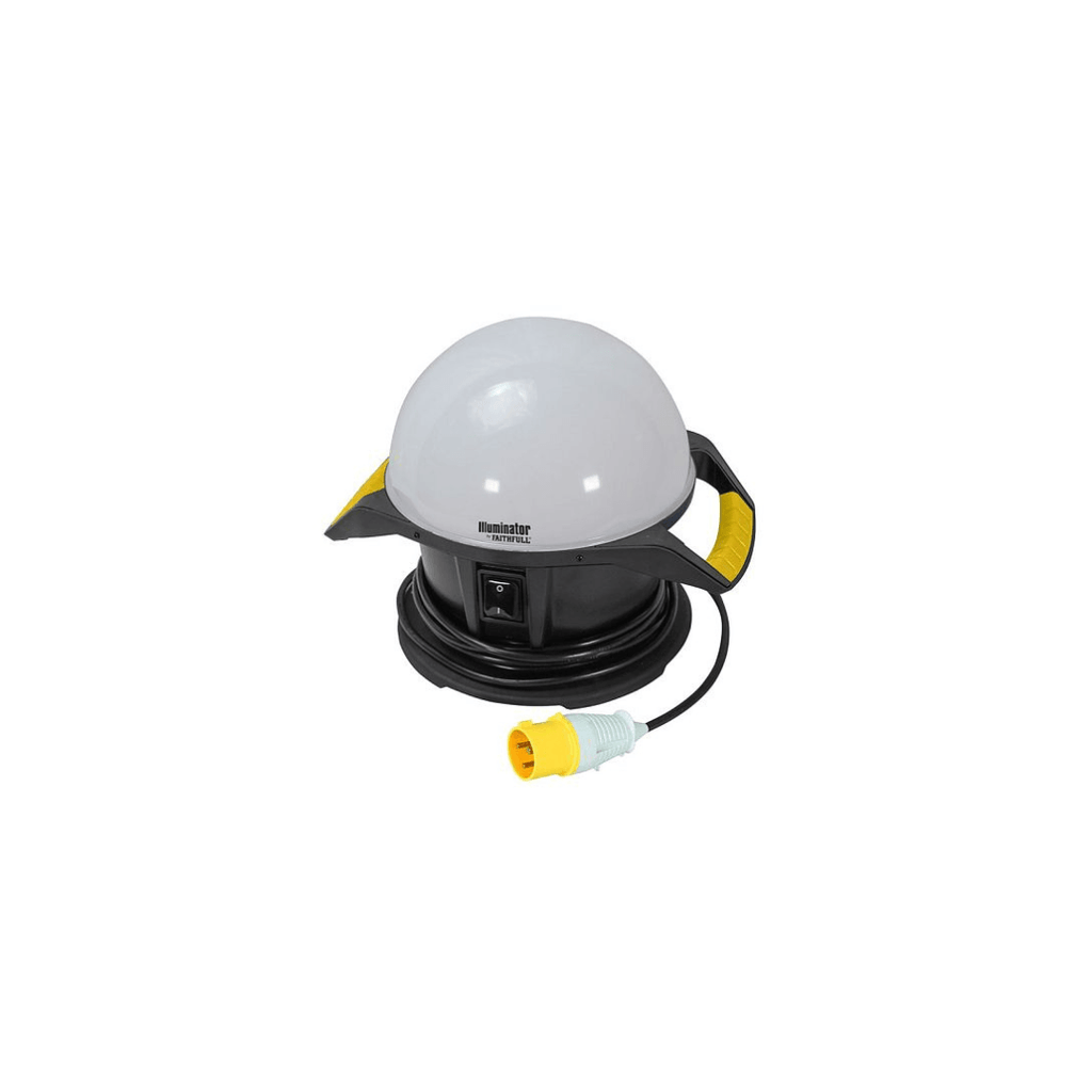 Faithfull Illuminator LED Task Light 50W - 4000Lm - 110V - Tool Source - Buy Tools and Hardware Online