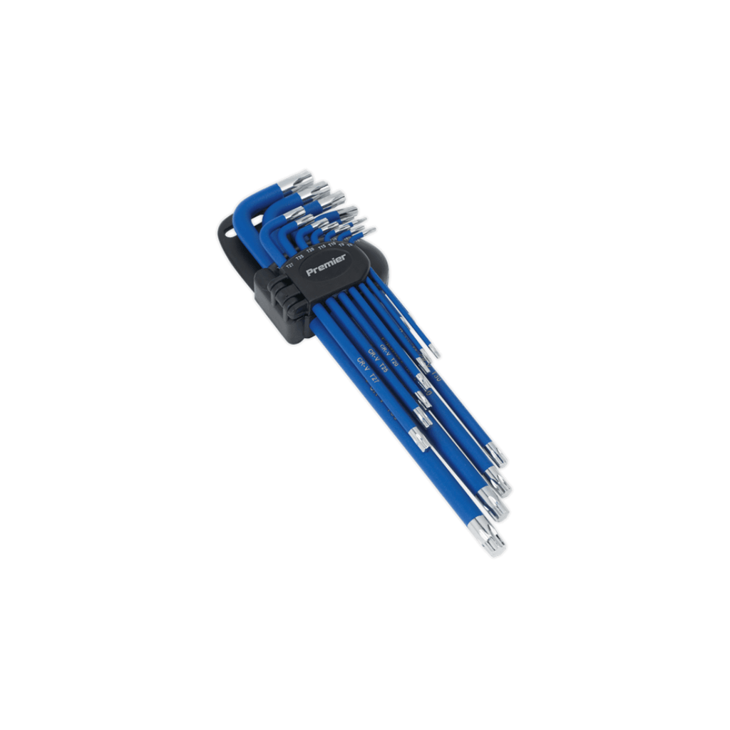 Sealey 13pc Anti-Slip Extra-Long TRX-Star* Key Set - Tool Source - Buy Tools and Hardware Online