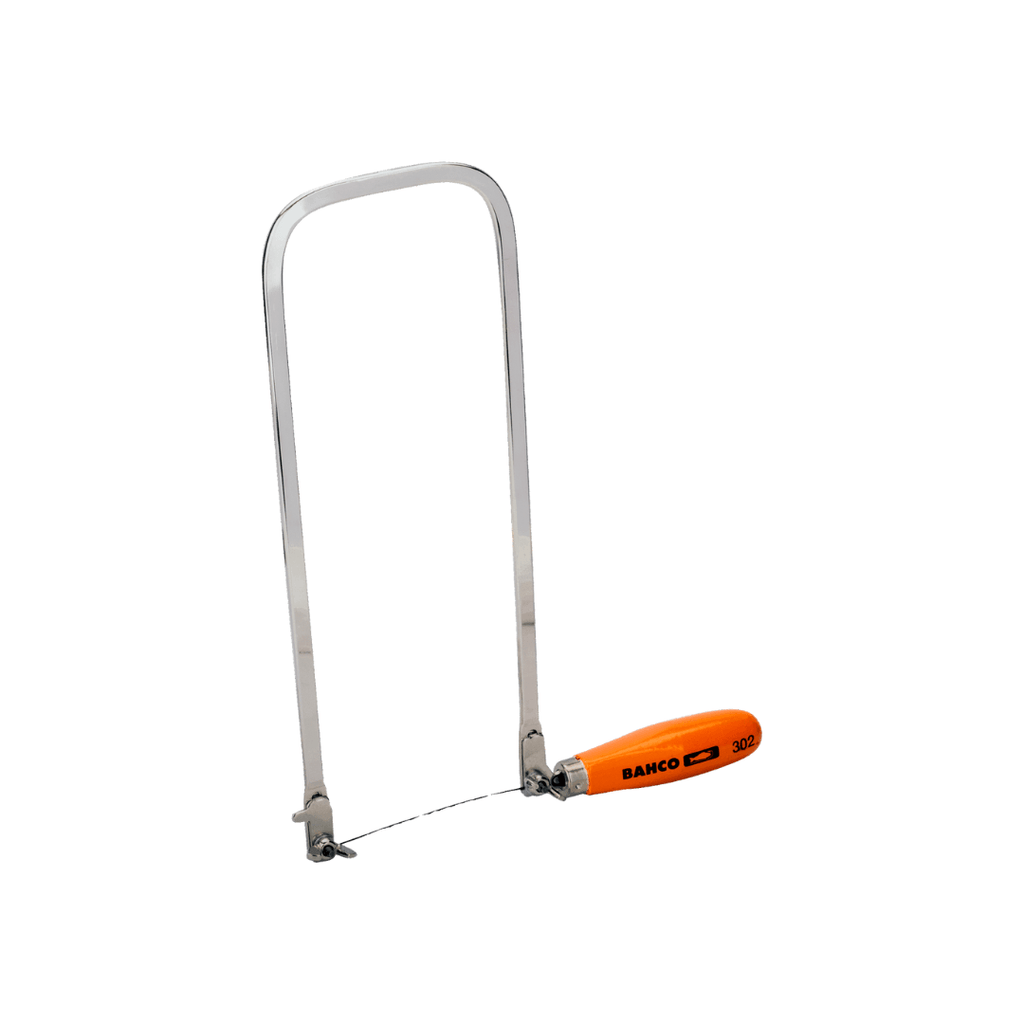 Bahco Fret Saw with Wooden Handle 302 - Tool Source - Buy Tools and Hardware Online