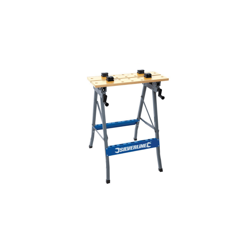 Silverline TB05 Heavy Duty Flip-Top Workbench - Tool Source - Buy Tools and Hardware Online
