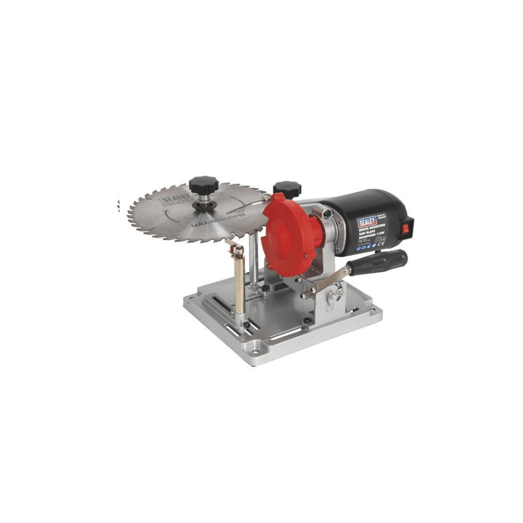 Sealey SMS2003 240 Volt Bench Mounting Saw Blade Sharpener | Tool Source