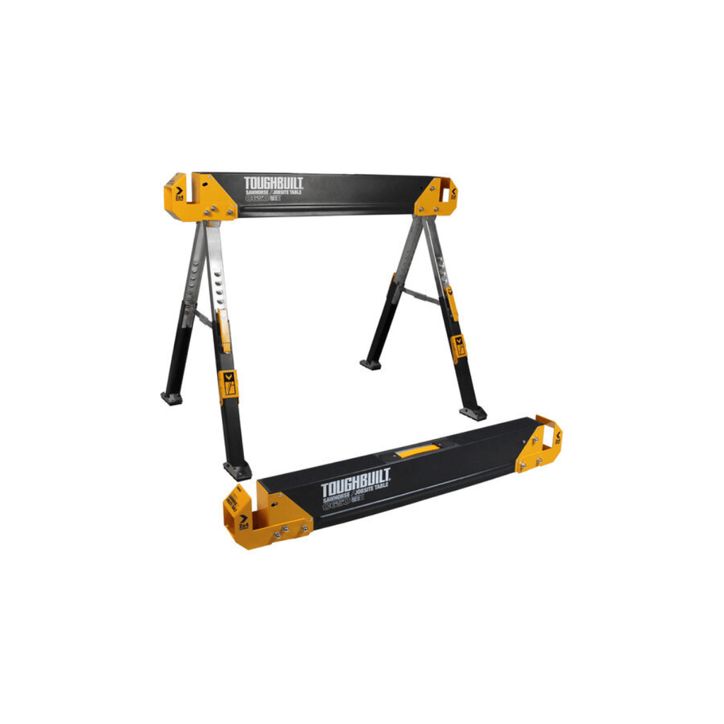 Toughbuilt Sawhorse Jobsite Table - 2 Pack (TBC6502) - Tool Source - Buy Tools and Hardware Online