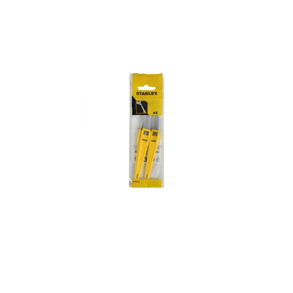 Stanley Cutting Knife Disposable with Plastic Handle Yellow - Tool Source - Buy Tools and Hardware Online