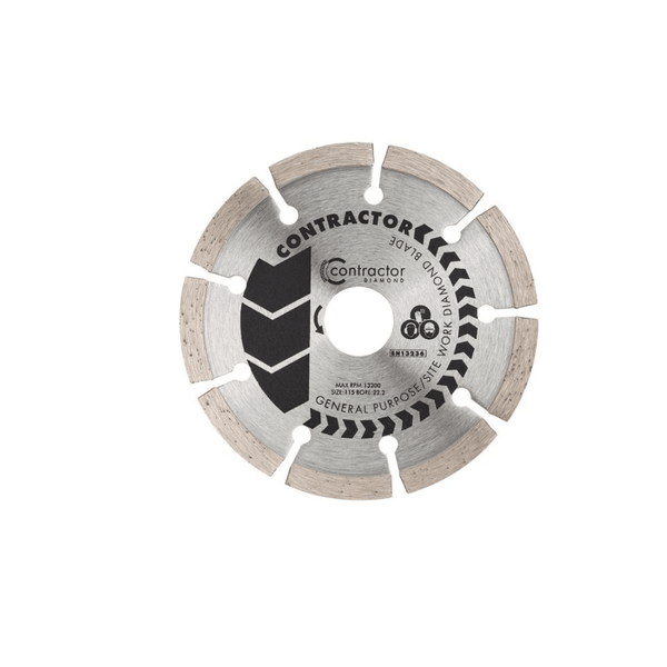 SPECTRUM CONTRACTOR CGS DIAMOND BLADE TRIPLE PACK 115/22.23MM - Tool Source - Buy Tools and Hardware Online