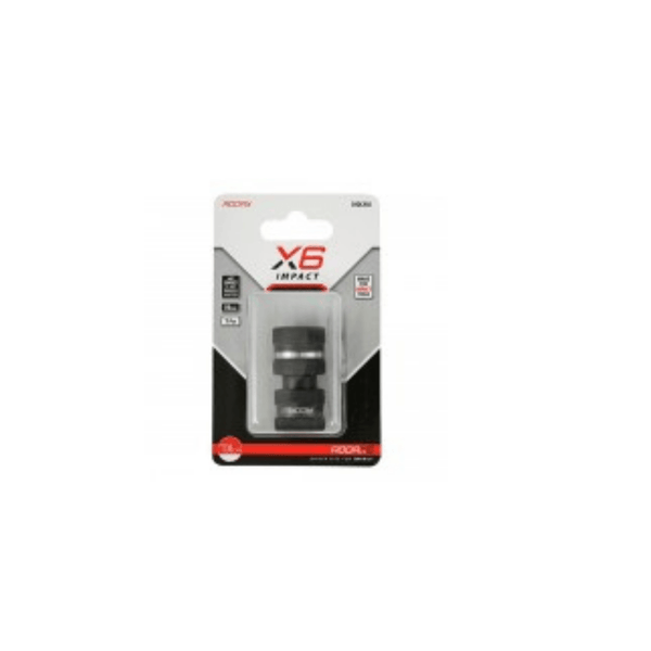 ADDAX X6 1/2 TO 1/4 QUICK CHANGE IMPACT ADAPTOR (12QCAX6) - Tool Source - Buy Tools and Hardware Online
