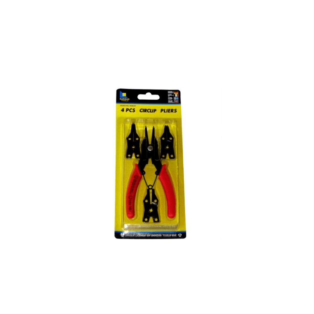Dargan 4 Piece Circlip Plier Set (W40/DT) - Tool Source - Buy Tools and Hardware Online