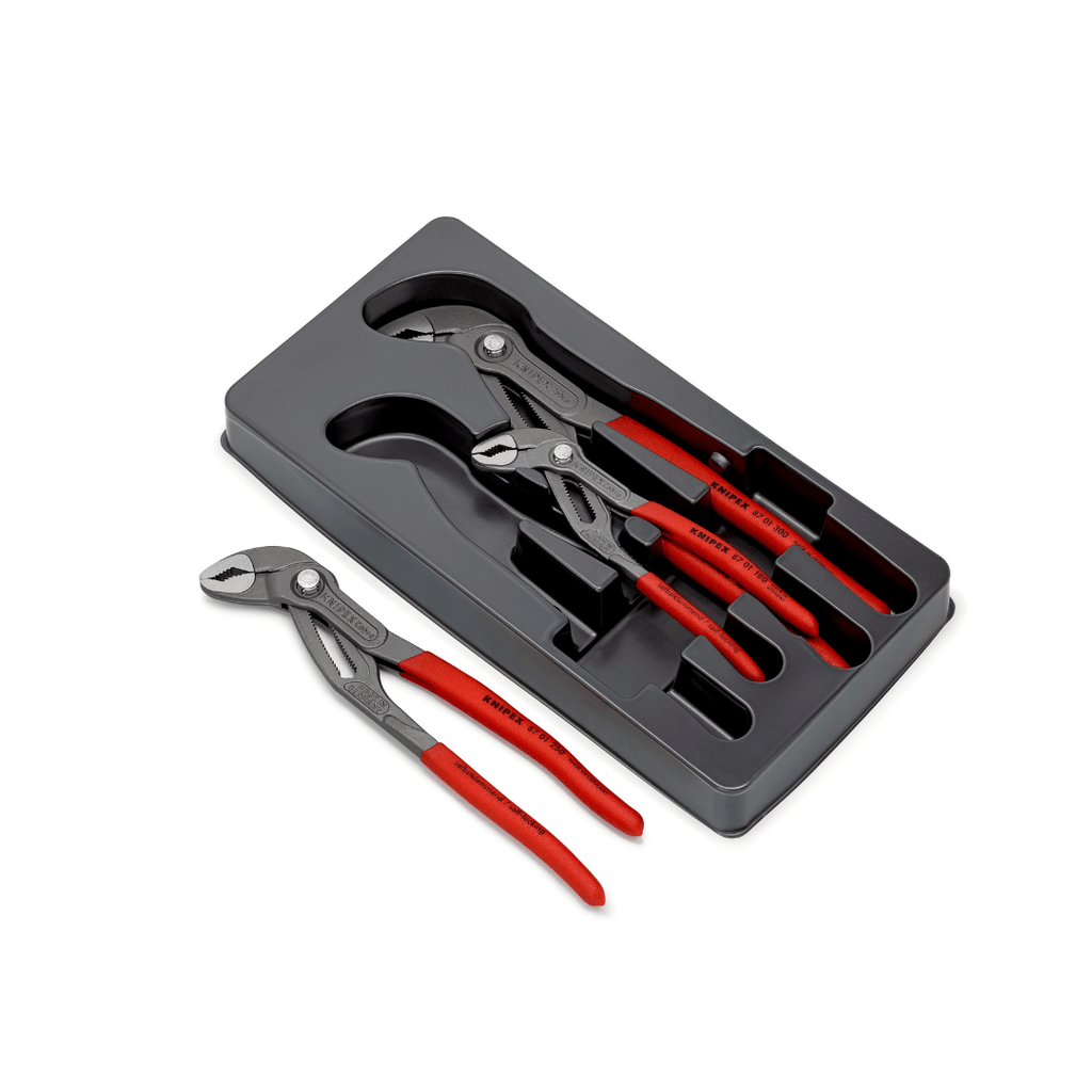 Knipex Chrome Vanadium Steel Pliers Plier Set, 203 mm Overall Length - Tool Source - Buy Tools and Hardware Online