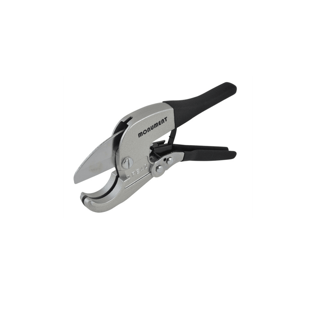 MONUMENT RATCHET ACTION PLASTIC PIPE CUTTER 42MM - Tool Source - Buy Tools and Hardware Online
